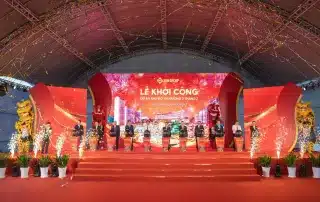 Lễ khởi công dự án Blanca City tại Vũng Tàu ngày 16/5, đánh dấu bước phát triển mới của Sun Group.