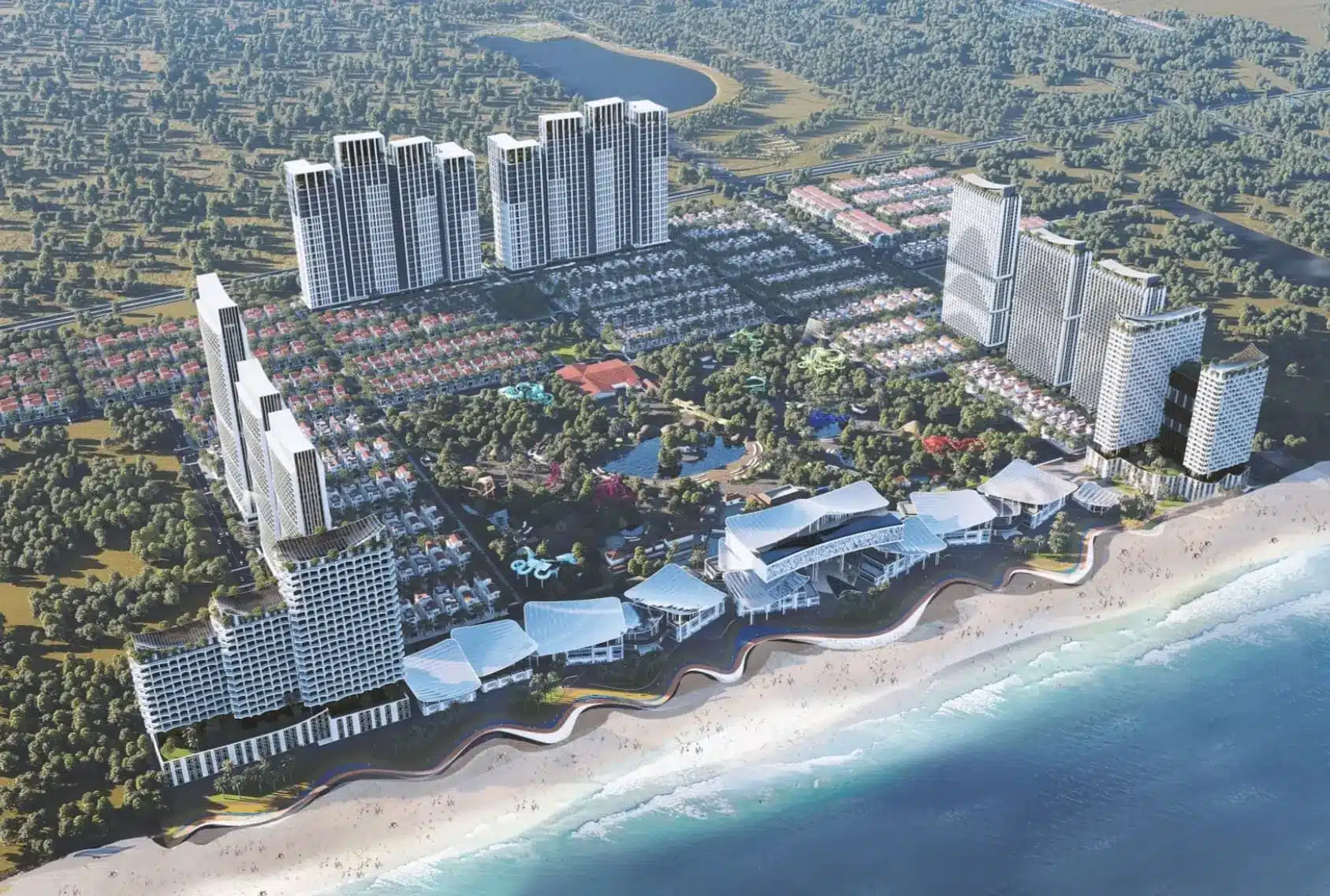 Quần thể dự án Blanca City tại Vũng Tàu, nơi giao thoa giữa giá trị lịch sử và phong cách sống hiện đại.