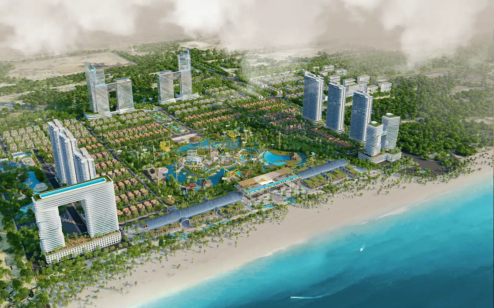Siêu dự án Sun Group Vũng Tàu – khu đô thị ven biển đẳng cấp với diện tích gần 60ha.