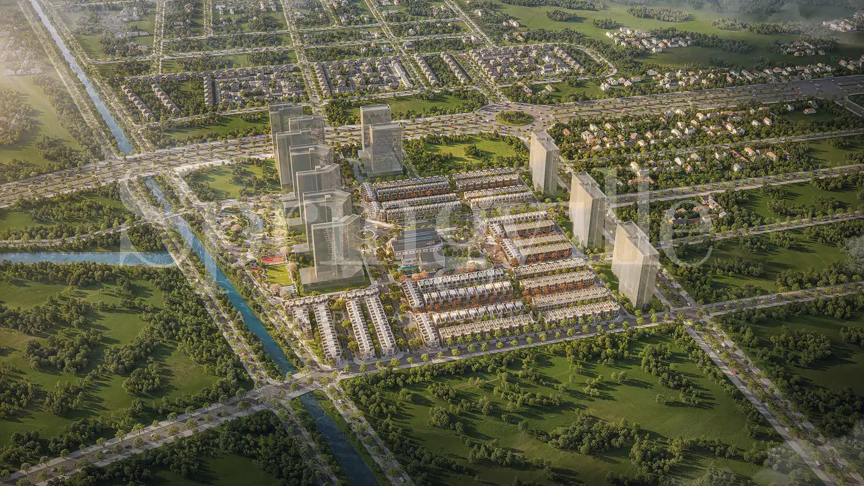 Spring Ville – Kiệt tác sống xanh giữa lòng Nhơn Trạch