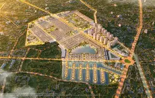Toàn cảnh Vinhomes Green City – đô thị sinh thái và trung tâm tăng trưởng kinh tế phía Tây Bắc TP.HCM.