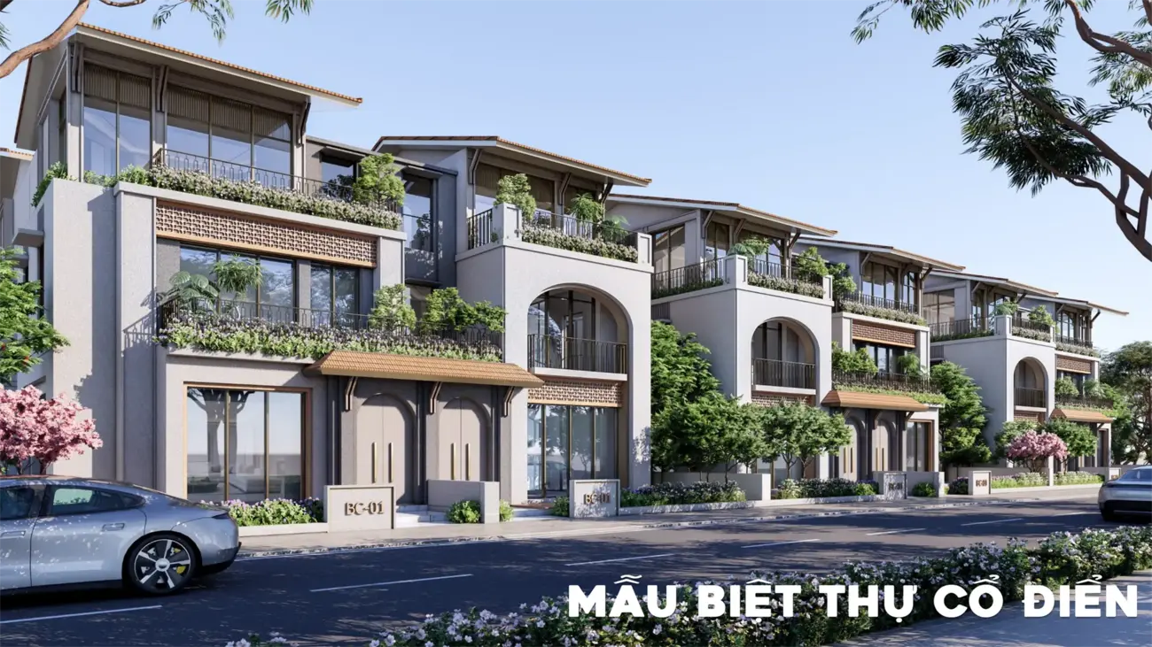 Biệt thự sang trọng tại Charmora City, dự án đẳng cấp quốc tế với đa dạng tiện ích và không gian sống xanh.